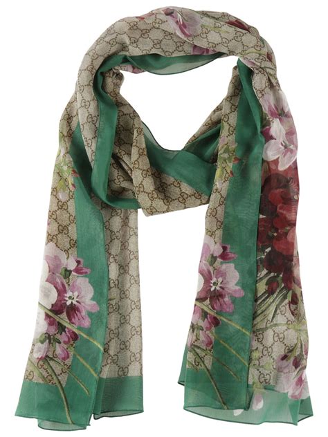 gucci bloom supreme scarf|gucci head scarf women.